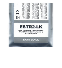 Cartuccia ESTR2-LK black Light Pigment Eco-Solvent Ink Bag compatibile per Roland TrueVIS SG2,VG2,VF2,SG3,VG3 capacità 500ml Cartuccia ESTR2-LK black Light Pigment Eco-Solvent Ink Bag compatibile per Roland TrueVIS SG2,VG2,VF2,SG3,VG3 capacità 500ml