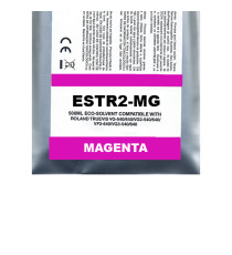 Cartuccia ESTR2-MG magenta Pigment Eco-Solvent Ink Bag compatibile per Roland TrueVIS SG2,VG2,VF2,SG3,VG3 capacità 500ml Cartuccia ESTR2-MG magenta Pigment Eco-Solvent Ink Bag compatibile per Roland TrueVIS SG2,VG2,VF2,SG3,VG3 capacità 500ml