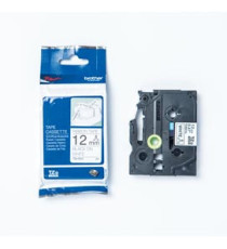 Brother - Nastro - tessuto - 12 mm - Nero su Bianco - 4m - TZER231 Brother - Nastro - tessuto - 12 mm - Nero su Bianco - 4m - TZER231