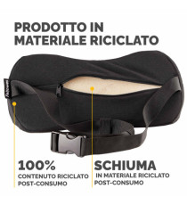 Cuscino Lombare Breyta - 17 x 35 x 6 cm - in tessuto - nero - Fellowes Cuscino Lombare Breyta - 17 x 35 x 6 cm - in tessuto - nero - Fellowes