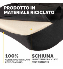 Cuscino Lombare Confort Breyta - 33 x 38 x 9 cm - in tessuto - nero - Fellowes Cuscino Lombare Confort Breyta - 33 x 38 x 9 cm - in tessuto - nero - Fellowes