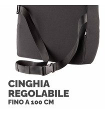 Cuscino Lombare Confort Breyta - 33 x 38 x 9 cm - in tessuto - nero - Fellowes Cuscino Lombare Confort Breyta - 33 x 38 x 9 cm - in tessuto - nero - Fellowes