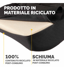 Cuscino Lombare Confort Breyta - 33 x 38 x 9 cm - in tessuto - nero - Fellowes Cuscino Lombare Confort Breyta - 33 x 38 x 9 cm - in tessuto - nero - Fellowes