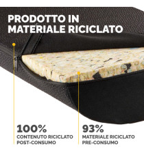 Cuscino Poggiapiedi Breyta - 10 x 45 x 30 cm  - nero - Fellowes Cuscino Poggiapiedi Breyta - 10 x 45 x 30 cm  - nero - Fellowes