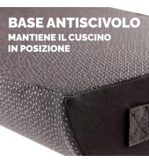 Cuscino Poggiapiedi Breyta - 10 x 45 x 30 cm  - nero - Fellowes Cuscino Poggiapiedi Breyta - 10 x 45 x 30 cm  - nero - Fellowes