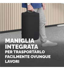 Cuscino Poggiapiedi Breyta - 10 x 45 x 30 cm  - nero - Fellowes Cuscino Poggiapiedi Breyta - 10 x 45 x 30 cm  - nero - Fellowes
