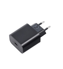 Caricabatterie da muro USB-C 3A Blue Star TFB-TC-25W PD nero type-c caricatore QC 4.0 Quick Charge 4.0 Adaptive Fast Charging