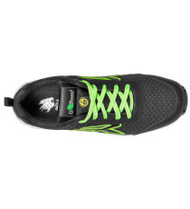 Calzatura di sicurezza Mitch Red Ego S3S ESD - numero 42 - nero/verde - U-Power Calzatura di sicurezza Mitch Red Ego S3S ESD - numero 42 - nero/verde - U-Power