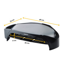 Supporto monitor plus - vaschetta e scomparti - Fellowes Supporto monitor plus - vaschetta e scomparti - Fellowes
