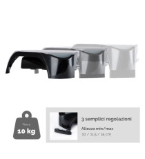 Supporto monitor plus - vaschetta e scomparti - Fellowes Supporto monitor plus - vaschetta e scomparti - Fellowes