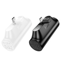 Power bank compatto Hoco J147 nero con connettore type-c integrato 3000mAh 2A ricarica rapida, piccolo e tascabile 88gr usb-c Power bank compatto Hoco J147 nero con connettore type-c integrato 3000mAh 2A ricarica rapida, piccolo e tascabile 88gr usb-c
