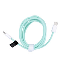 Cavo di ricarica da USB-C a type-c usb-c C263 verde 1mt PD QC3.0 3A 60W ricarica e dati supporta Power Delivery 60W Charge 3.0