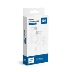 Auricolari Blue Star PA-E67 bianco con microfono Jack 3,5 mm cuffie stereo di alta qualità in-ear - cavo 120cm suono nitido Auricolari Blue Star PA-E67 bianco con microfono Jack 3,5 mm cuffie stereo di alta qualità in-ear - cavo 120cm suono nitido