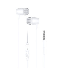 Auricolari Blue Star PA-E67 bianco con microfono Jack 3,5 mm cuffie stereo di alta qualità in-ear - cavo 120cm suono nitido Auricolari Blue Star PA-E67 bianco con microfono Jack 3,5 mm cuffie stereo di alta qualità in-ear - cavo 120cm suono nitido