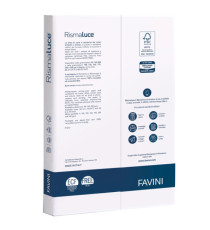 Carta Rismaluce - A4 - 200 gr - bianco - Favini - conf. 125 fogli