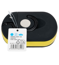 Torcia da lavoro Aigostar 3W 160 lumen 6500K luce fredda, a batteria Illuminazione anteriore e superiore, con gancio e calamita Torcia da lavoro Aigostar 3W 160 lumen 6500K luce fredda, a batteria Illuminazione anteriore e superiore, con gancio e calamita