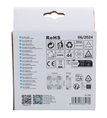 Torcia da lavoro Aigostar 5W 400 lumen 6500K luce fredda, a batteria 2 livelli di luminosità misura L11xW11xH3.7cm IP44 Torcia da lavoro Aigostar 5W 400 lumen 6500K luce fredda, a batteria 2 livelli di luminosità misura L11xW11xH3.7cm IP44
