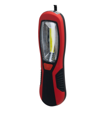 Torcia da lavoro Aigostar 3W 200 lumen 6500K luce fredda, a batteria Illuminazione anteriore e superiore, L19.5xW6xH3.8cm Torcia da lavoro Aigostar 3W 200 lumen 6500K luce fredda, a batteria Illuminazione anteriore e superiore, L19.5xW6xH3.8cm