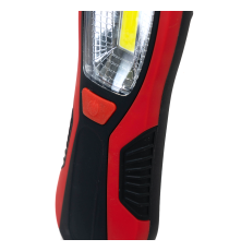 Torcia da lavoro Aigostar 3W 200 lumen 6500K luce fredda, a batteria Illuminazione anteriore e superiore, L19.5xW6xH3.8cm Torcia da lavoro Aigostar 3W 200 lumen 6500K luce fredda, a batteria Illuminazione anteriore e superiore, L19.5xW6xH3.8cm