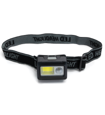 Torcia lampada da testa led frontale Aigostar 1.2w 140 lumen 6500k luce fredda L56xW34xH40mm fino a 30mt a batteria 3 AAA Torcia lampada da testa led frontale Aigostar 1.2w 140 lumen 6500k luce fredda L56xW34xH40mm fino a 30mt a batteria 3 AAA