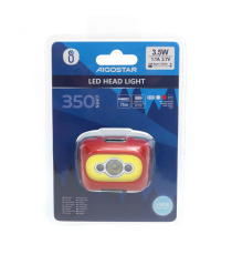 Torcia lampada da testa led frontale ricarica type-c Aigostar 3.5w 350 lumen 6500k luce fredda,L60xW40xH45mm fino a 75mt Torcia lampada da testa led frontale ricarica type-c Aigostar 3.5w 350 lumen 6500k luce fredda,L60xW40xH45mm fino a 75mt