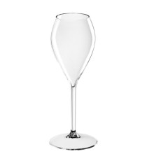 Flute Perlage - 240 ml - tritan - trasparente - Leone - conf. 6 pezzi