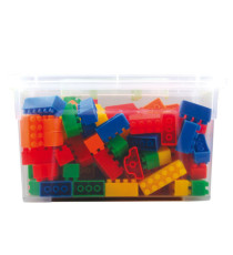 Mattoncini Micro da costruzione - in ABS - colori assortiti - CWR - bauletto da 350 pezzi Mattoncini Micro da costruzione - in ABS - colori assortiti - CWR - bauletto da 350 pezzi