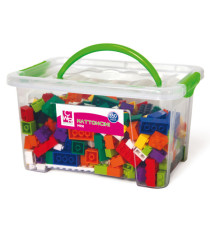 Mattoncini Micro da costruzione - in ABS - colori assortiti - CWR - bauletto da 350 pezzi Mattoncini Micro da costruzione - in ABS - colori assortiti - CWR - bauletto da 350 pezzi