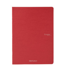 Maxiquaderno Ecoqua Original PM - A4 - 90 gr - 5 mm - 40 fogli - rosso scuro - Fabriano Maxiquaderno Ecoqua Original PM - A4 - 90 gr - 5 mm - 40 fogli - rosso scuro - Fabriano