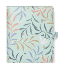 Organiser Botanical - f.to A5 - 233 x 217 x 46 mm - con cinturino - menta - Filofax Organiser Botanical - f.to A5 - 233 x 217 x 46 mm - con cinturino - menta - Filofax
