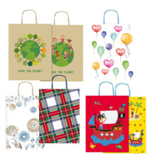 Shoppers - con manici - 36x41x12 cm - fantasie assortite - Rex Sadoch Shoppers - con manici - 36x41x12 cm - fantasie assortite - Rex Sadoch
