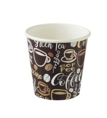 Bicchiere monouso in carta Coffee - 115 ml - Leone - conf. 1000 pezzi Bicchiere monouso in carta Coffee - 115 ml - Leone - conf. 1000 pezzi