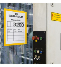 Cornice Duraframe Magnetic - A4 - 21 x 29,7 cm - giallo - Durable