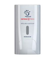 Dispenser antibatterico Defend Tech - per sapone liquido e gel - Papernet Dispenser antibatterico Defend Tech - per sapone liquido e gel - Papernet