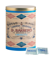 Gianduiotti - in scatola di metallo - torrone - 150 gr - Barbero Gianduiotti - in scatola di metallo - torrone - 150 gr - Barbero