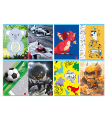 Maxiquaderno assortimento Bimbo - A4 - rigo di 3a - 42 fogli - 80 gr - Pigna Maxiquaderno assortimento Bimbo - A4 - rigo di 3a - 42 fogli - 80 gr - Pigna