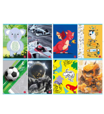 Maxiquaderno assortimento Bimbo - A4 - rigo di 3a - 42 fogli - 80 gr - Pigna Maxiquaderno assortimento Bimbo - A4 - rigo di 3a - 42 fogli - 80 gr - Pigna