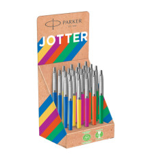 Penna a sfera Jotter Original Plastic - colori assortiti - Parker - expo 20 pezzi Penna a sfera Jotter Original Plastic - colori assortiti - Parker - expo 20 pezzi