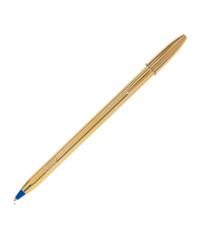 Penna Cristal Shine - fusto oro/argento - Bic - expo 40 pezzi Penna Cristal Shine - fusto oro/argento - Bic - expo 40 pezzi