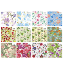 Rotolo carta regalo Fiori - 2 x 0,70 m - Rex Sadoch Rotolo carta regalo Fiori - 2 x 0,70 m - Rex Sadoch
