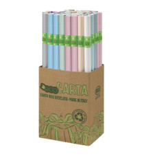 Rotolo carta regalo perlage - 70cmx200m - colori assortiti - Rex Sadoch Rotolo carta regalo perlage - 70cmx200m - colori assortiti - Rex Sadoch