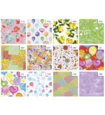 Rotolo carta regalo Primavera - 2 x 0,70 m - Rex Sadoch