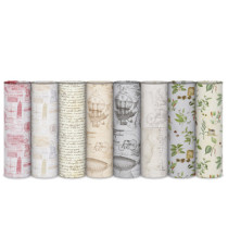 Rotolo ecocarta regalo Retrò - 2 x 0,70 m - Rex Sadoch