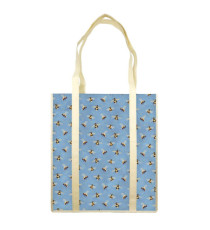 Shopper con manici - fantasia Bees - 35 x 40 x 8 cm - carta lavabile 100 gr - Kartos Shopper con manici - fantasia Bees - 35 x 40 x 8 cm - carta lavabile 100 gr - Kartos