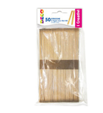 Stecca in legno - 18 x 150 mm - DECO - conf. 50 pezzi