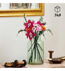 Lego Botanicals - Bouquet di fiori rosa - Lego 10342 The Botanical Collection con mazzo di Fiori Artificiali 749pz ANNI 18+ Lego Botanicals - Bouquet di fiori rosa - Lego 10342 The Botanical Collection con mazzo di Fiori Artificiali 749pz ANNI 18+
