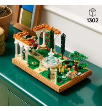 Lego Icons - Il giardino della fontana - Lego 10359 1302pz ANNI 18+ Lego Icons - Il giardino della fontana - Lego 10359 1302pz ANNI 18+