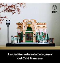 Lego Icons - Café francese - Lego 10362 Benvenuti al Café Fleur, French Cafè 1101pz Anni18+ Lego Icons - Café francese - Lego 10362 Benvenuti al Café Fleur, French Cafè 1101pz Anni18+