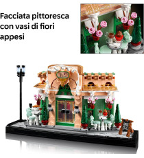 Lego Icons - Café francese - Lego 10362 Benvenuti al Café Fleur, French Cafè 1101pz Anni18+ Lego Icons - Café francese - Lego 10362 Benvenuti al Café Fleur, French Cafè 1101pz Anni18+