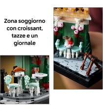 Lego Icons - Café francese - Lego 10362 Benvenuti al Café Fleur, French Cafè 1101pz Anni18+ Lego Icons - Café francese - Lego 10362 Benvenuti al Café Fleur, French Cafè 1101pz Anni18+